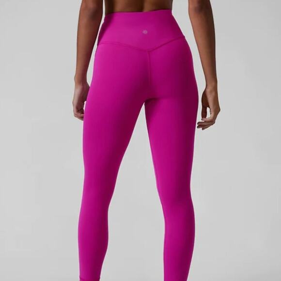 Athleta Elation Train 7/8 Tight Electric Fuchsia Size 1X NWT - Picture 3 of 8